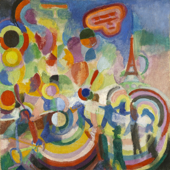 Robert Delaunay, Hommage à Blériot, 1914, Musée de Grenoble.